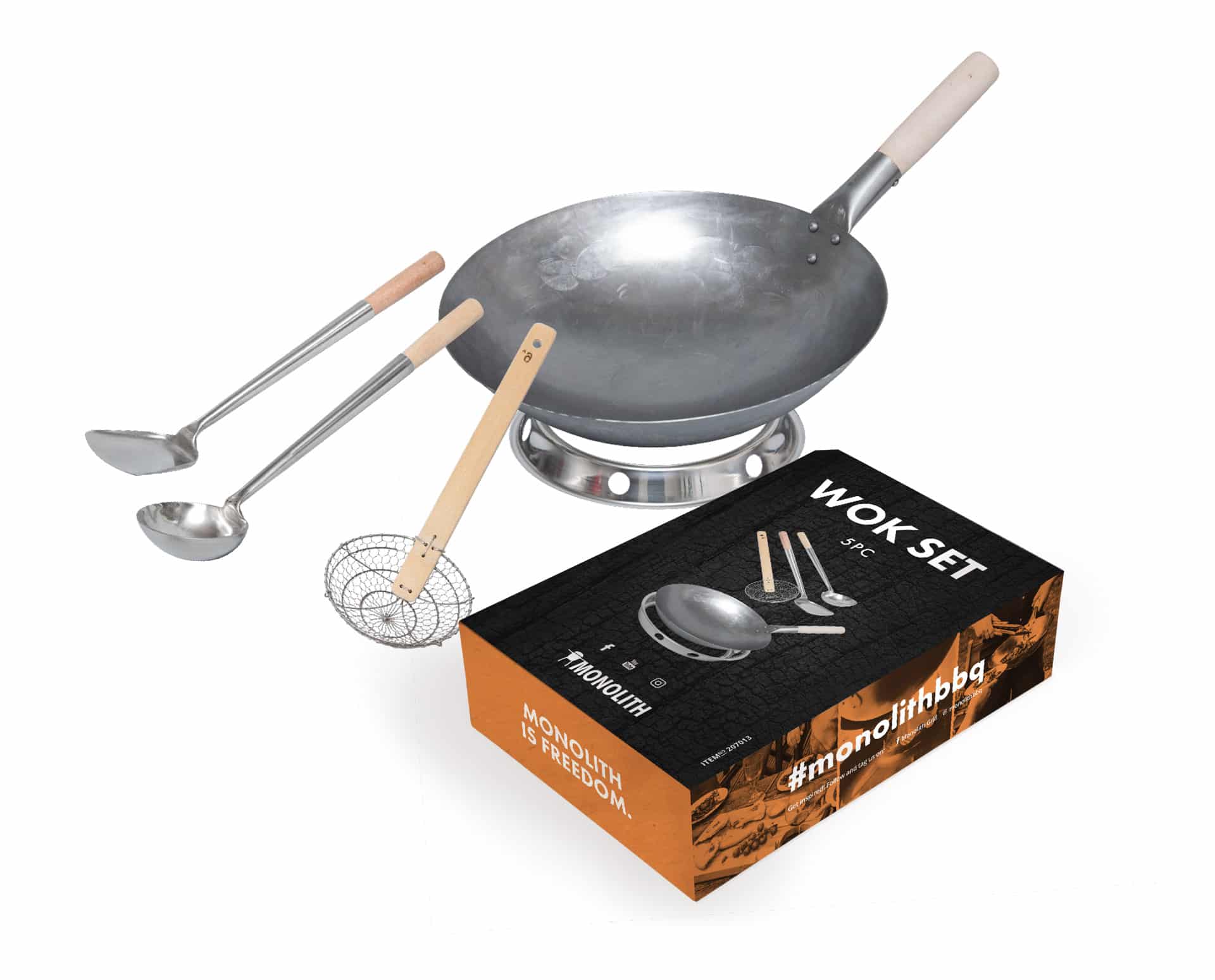 Monolith Wok Set 5pcs